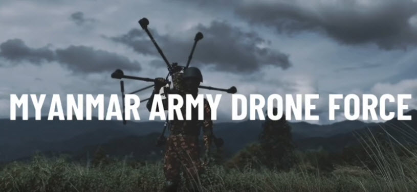 MYANMAR ARMY DRONE FORCE