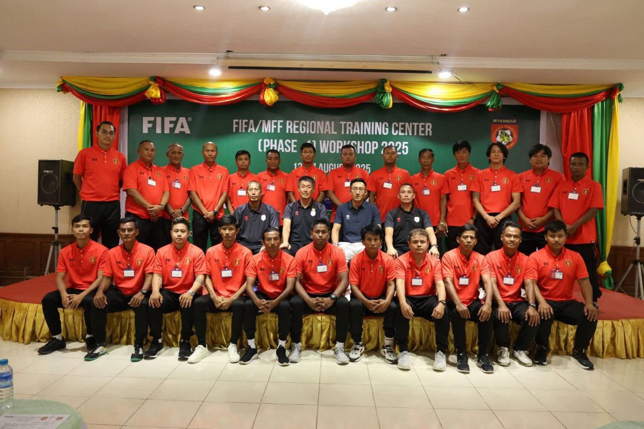 ဒေသ (၆)ခုတွင် လေ့ကျင့်ရေးစင်တာများ ဖွင့်လှစ်ပြီး ဘောလုံးဖွံဖြိုးရေးလုပ်ငန်းများ ဆောင်ရွက်မည်