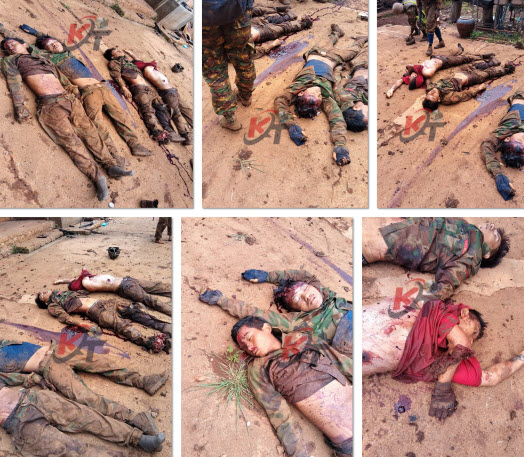 မိုးကုတ်ဒေသမှာလည်း TNLA အလောင်း/လက်နက်များရရှိထားပြန်ပြီ