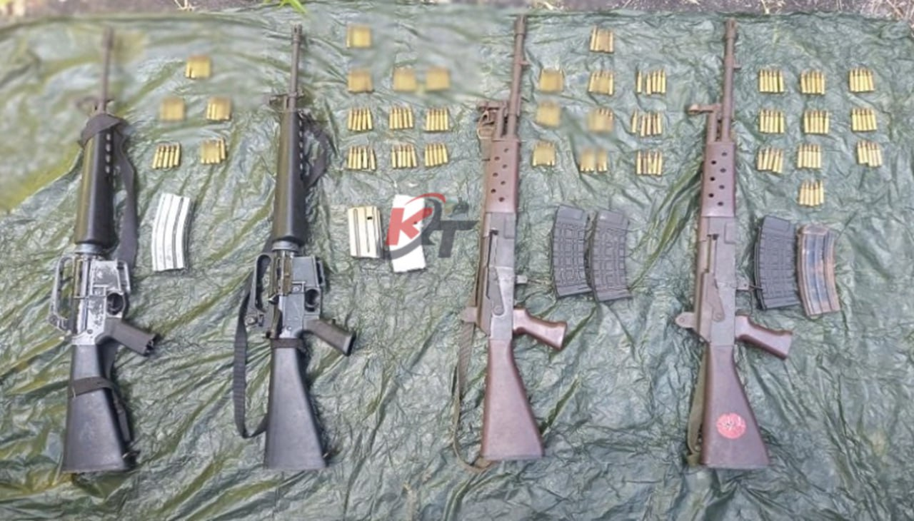 သံတောင်ကြီးဒေသတွင် KNLA ၅ လောင်း ၄ လက်ရရှိခဲ့