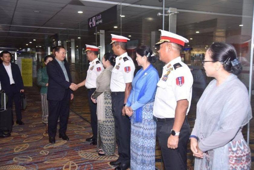 လာအိုတပ်မတော်၏ စစ်ဦးစီးဌာန ဒုတိယအကြီးအကဲ ဦးဆောင်သော ချစ်ကြည်ရေးကိုယ်စားလှယ်အဖွဲ့ မြန်မာနိုင်ငံသို့​ရောက်ရှိ