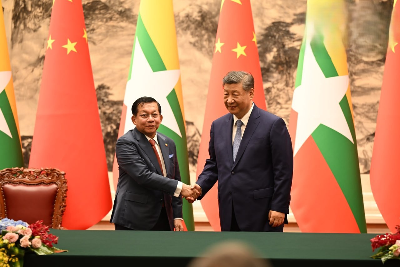 မြန်မာ-တရုတ် ဆက်ဆံရေး အခန်းကဏ္ဍသစ်ဆီသို့ ဦးတည်သည့် သဘောတူညီချက်များ လက်မှတ်ရေးထိုး
