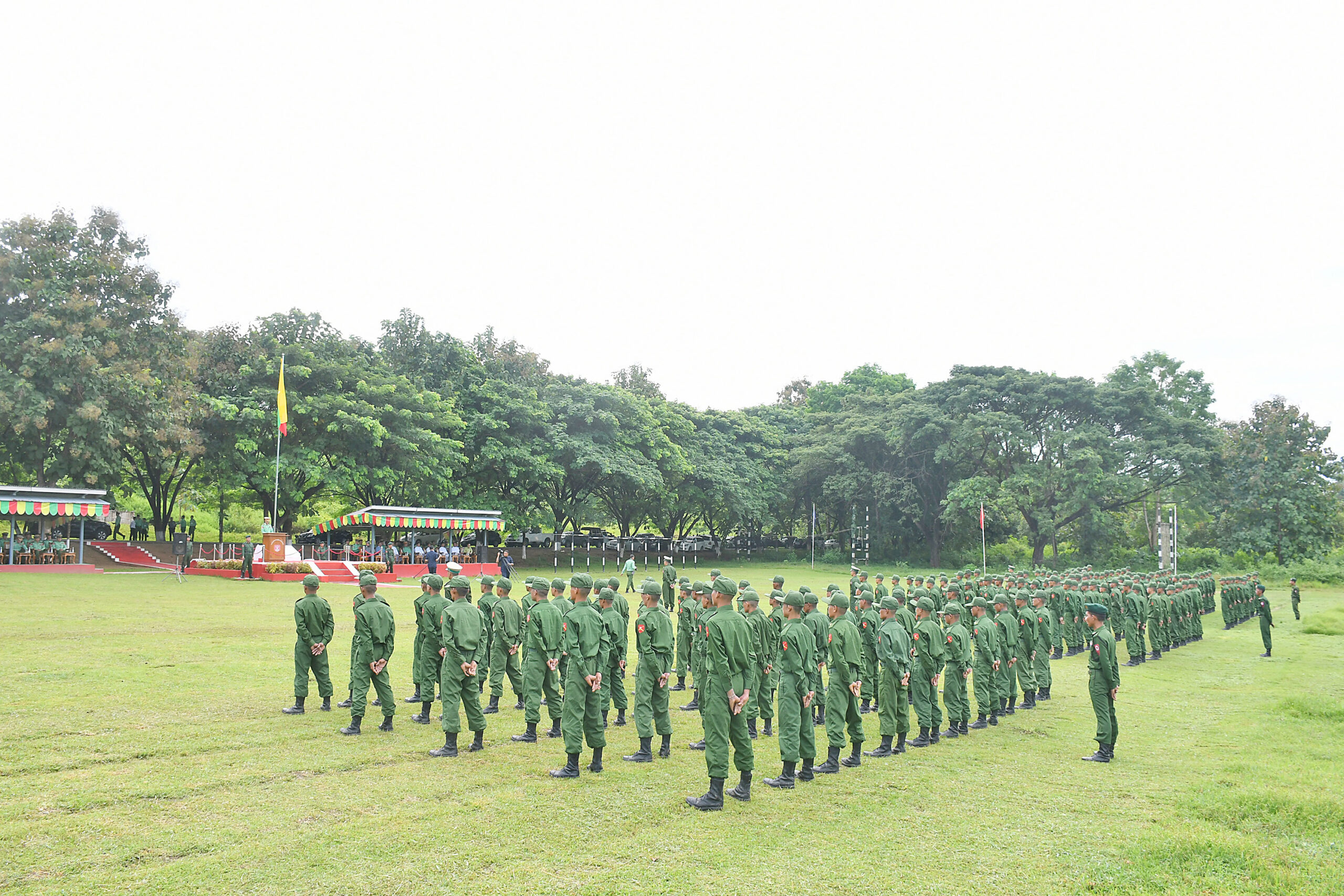 ပြည်သူ့စစ်မှုထမ်းသင်တန်းအမှတ်စဉ်(၂၉)သင်တန်းဖွင့်ပွဲများအား တိုင်းစစ်ဌာနချုပ်အသီးသီး၌ ကျင်းပပြုလုပ်